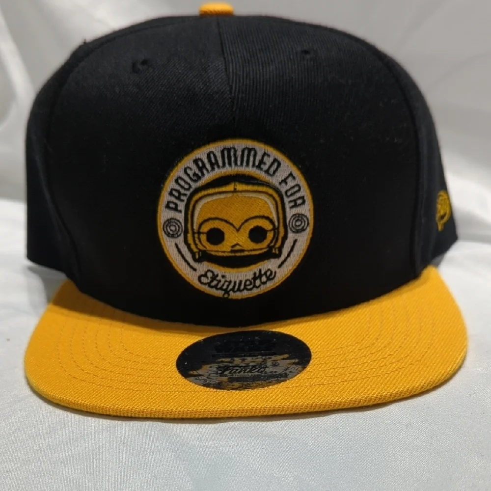 Funko Black and Yellow Star Wars Kids/ Adult Hat... New, Bright, Amazing!!
